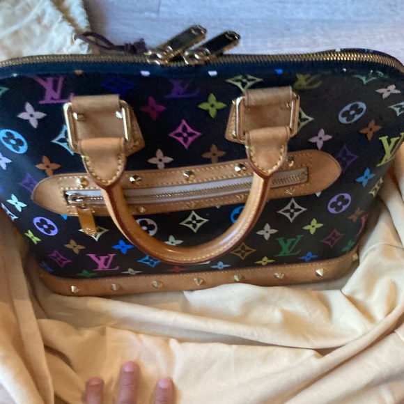 💯% Authentic Alma Multicolor Noir Murakami purse - Picture 13 of 15